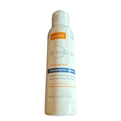 Kenkoderm Psoriasis Therapeutic Shampoo 3% Salicylic Acid - 4 oz Bottle - Image 1 of 2