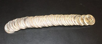 Full Roll (40 coins) of Type B 1963 Washington Quarters!!!   All Uncirculated!! - Image 1 of 4