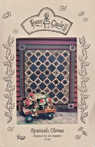 Spanish Olives - QUILT PATTERN - Penny Candy Press - 64" x 74" - Picture 1 of 3