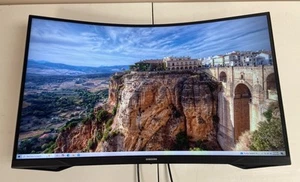 Samsung Odyssey G5 57T 32" QLED Curved Gaming Monitor - [MONITOR ONLY] - Picture 1 of 7