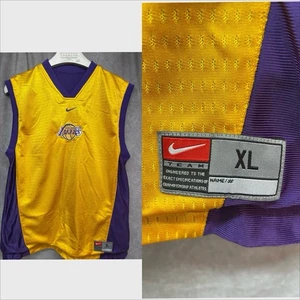 Vintage 1999 Nike Los Angeles Lakers Player Issue Reversible Jersey Center Swoosh XL - Bild 1 von 14