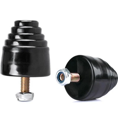 TOBAIWIND Suspension Bump Stop 9.9101G Black Universal Bump Stops Kit for Cars, Trucks ...