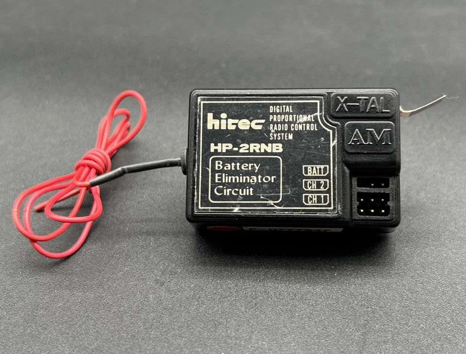 Hitec HP-2RNB Battery Eliminator Circuit Receiver X-TAL AM  27MHz With Crystal - Image 1 of 1