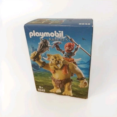Playmobil Knights 9343: Troll Géant Et Soldat Nain/ Neuf Et Scellé - Photo 1/4
