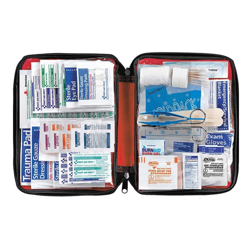 AMERICAN RED CROSS 711442 First Aid Kit w/House,299pcs,2 1/8x9.5" 46G231 - Image 1 of 1