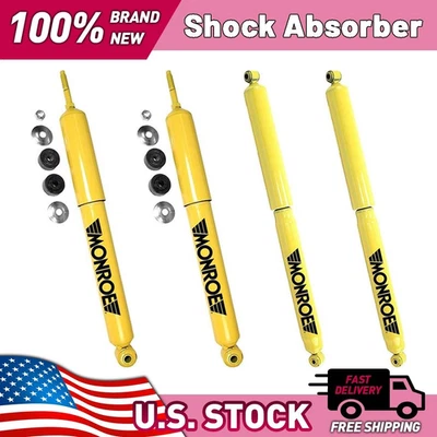 Amortiguadores delanteros traseros Monroe para Ford F-350 Super Duty 2005 2006 2007 6,0 L Foto 1 de 4