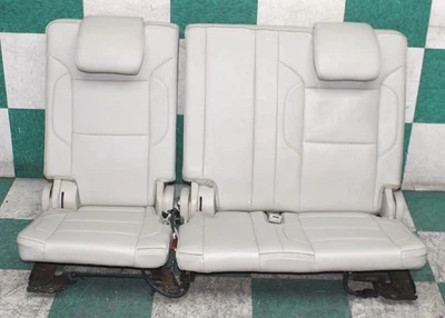 16' YUKON Shale Gray Leather Rear Back Third 3rd Row Power Folding Seat Assembly Foto 1 de 4