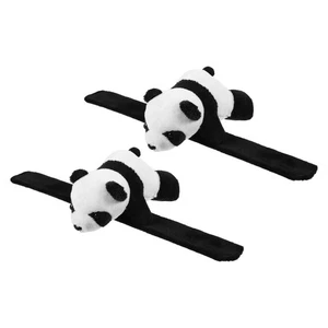 2 Pezzi Bracciali Schiaffo Animali della Giungla Animali di Peluche Bulk per Bambini - Foto 1 di 12