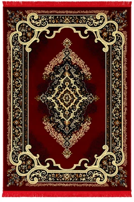 Traditional Oriental Luxurious Turkish Velvet Area Rug – 200x300cm – 6.5x10 ft - Image 1 of 4