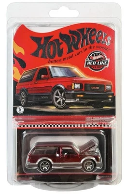 Hot Wheels Collectors RLC Exclusive 1992 GMC Typhoon (JCP13) Red. IN HAND - Image 1 of 2