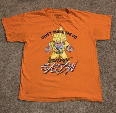 Camisa Dragon Ball Z Don’t Make Me Go Super Saiyan Goku Gohan Vegeta Foto 1 de 4