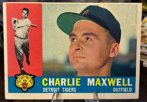 1960 Topps #443 Charlie Maxwell - Picture 1 of 2
