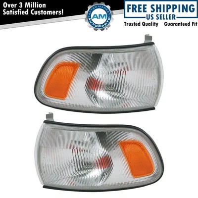Juego de luces marcadoras de esquina lado conductor y pasajero para Toyota Previa 1991-1997 Foto 1 de 4