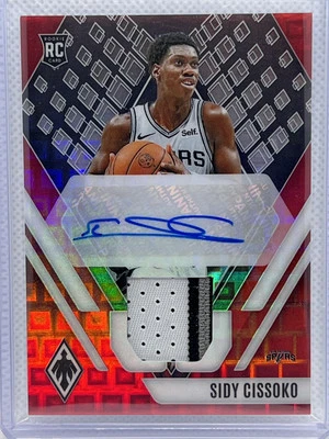 2023-24 Panini Phoenix #RJA-SCS Sidy Cissoko Rookie Jersey Auto FOTL #/11 - Image 1 of 2