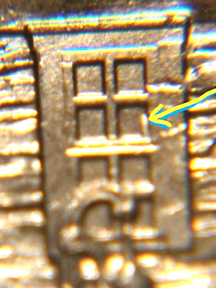 2015 P HOMESTEAD DOUBLED DIE ERROR WDDR-002 DOUBLED WINDOW SILL R2 - Image 1 of 4