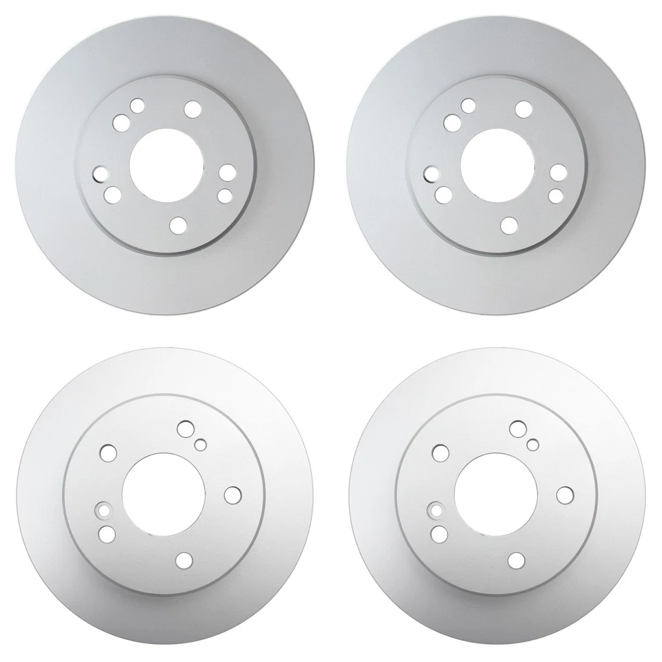 Hella Front 284mm Rear 278mm Brake Rotors Kit For W124 300TD 300TE 4Matic Base - Image 1 of 1