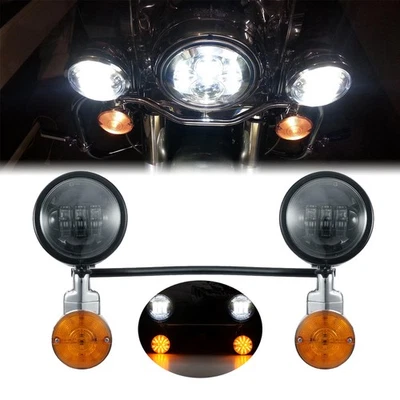 Светодиодная противотуманная фара для Yamaha Road Star XV 1600 1700 Midnight Silverado - Изображение 1 из 4