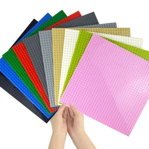 Building Blocks Dots Base Plate For Lego Various Sizes 16x16 16x32 32x32 Light - Picture 1 of 61