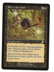 MTG ** CALL TO THE GRAVE ** Magic Scourge German - Picture 1 of 1