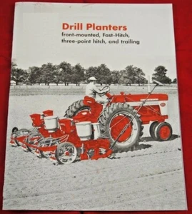 IH McCormick Planters Brochure Mounted 2pt Fast Hitch 3pt Hitch Trailer Farmall - Picture 1 of 12