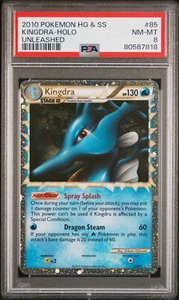 2010 POKEMON HEARTGOLD KINGDRA PRIME #85 ULTRA RARE PSA 8 NM-MINT #80587818 - Picture 1 of 2