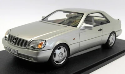 Cult 1/18 Scale Resin CML 079-1 Mercedes Benz 600 SEC C140 1992 Silver Metallic - Image 1 of 4