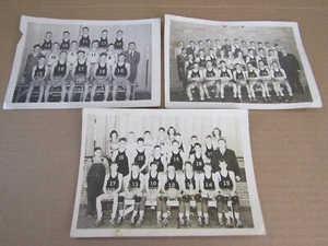 lot 3 High School Basketball photos named LAWTON OKlahoma 41-42, 42-43, 43-44 - Picture 1 of 6