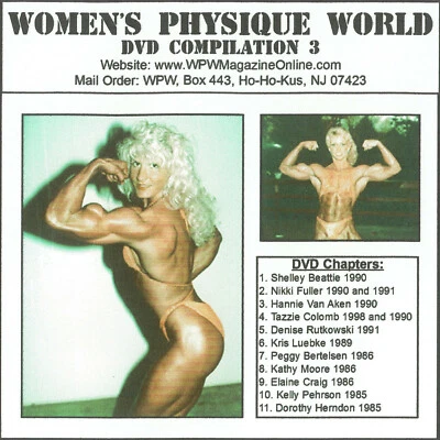 Women's Physique World WPW Compilation DVD CV-3 - Female Bodybuilding DVD - Bild 1 von 4