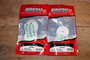FOUR Duratrax 1/10 4WD Wheel White Associated B44 Front (4) DTXC3840 New - Picture 1 of 3