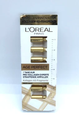 loreal hautpflege 7 tage kollagen kur Age Perfect 7 x 1ml  G37 - Bild 1 von 2