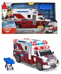 MODELLINO SIMBA CITY HEROES AMBULANZA CM. 33 CON LUCI E SUONI - Foto 1 di 1