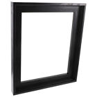 25x30 Black Double Glass Floating Frame for Paintings