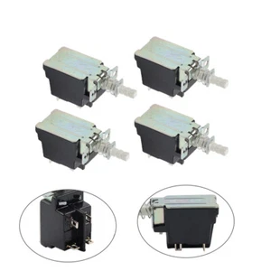 Interruptor de encendido de botón pulsador de soldadura de 4 pines autobloqueante - Imagen 1 de 12