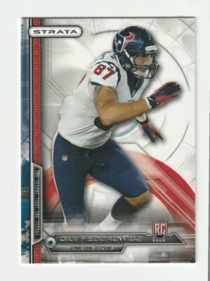 2014 Topps Strata #139 C.J. Fiedorowicz RC, Iowa Hawkeyes - Image 1 of 2