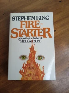 Stephen King Firestarter 1980 1st Edition Hardcover Dust Jacket Very Nice - Imagen 1 de 6