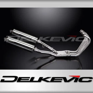 Yamaha FJ1200 3CV 1989-1992 Complete Exhaust 4-2 18" Oval Stainless Mufflers - Bild 1 von 5
