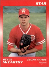 1989 Star #192 Steve McCarthy Cedar Rapids Reds