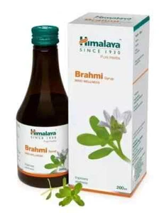 Himalaya Brahmi Syrup 200gm For Stronger Memory & Good Mental Health - Picture 1 of 13