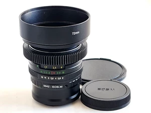 Helios-44M-4 58mm F/2.0 ANAMORPHIC Bokeh! Cine mod! USSR Lens For Canon EF-M! - Picture 1 of 14