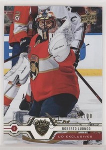 2019-20 Upper Deck UD Exclusives /100 Roberto Luongo #45 HOF