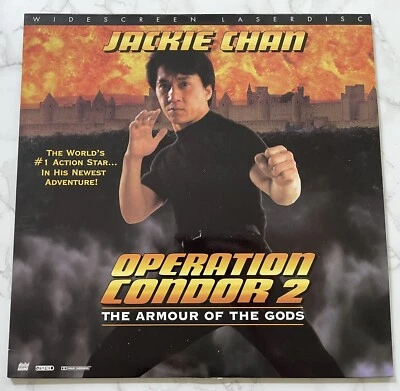 Operation Condor 2 The Armour of The Gods Widescreen Laserdisc Jackie Chan Clean - Image 1 of 4