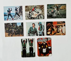 Lot of 8 ~ Old Kamen Rider Card Calbee 71 122 147 136 160 205 245 286 - Picture 1 of 1