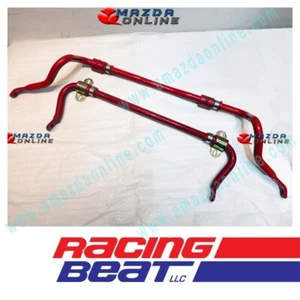 Racing Beat 2PCS Front and Rear Sway Bar Combo fits 08-13 Mazda3 (BL) 2WD - Picture 1 of 6