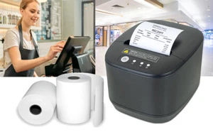RETE Stampante termica con stampa QR Code per le tue ricevute di cassa. Win10 Win11 - Foto 1 di 5