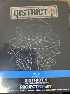 District 9 (Blu Ray) Steelbook Project Pop Art NEW - Picture 1 of 2
