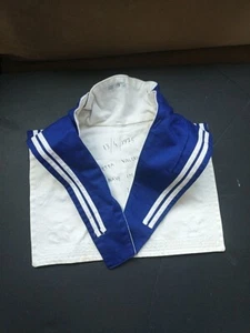 Collare Divisa Marinaio Marinaio Originale Da Collezione 1974 Taranto Italia - Foto 1 di 6
