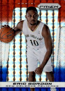 2013-14 Panini Prizm Red White and Blue Prizms Mosaic #130 ERIC GORDON  