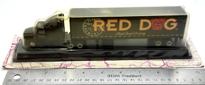 Road Champs - Ford Aeromax Tractor Trailer - Red Dog - 1:87 scale - Image 1 of 3