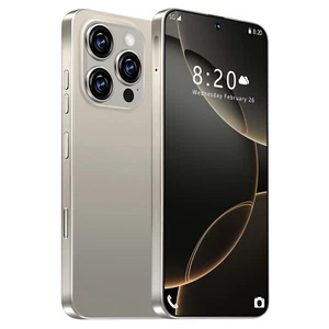 Unlocked Mobile Phone 16 PRO MAX 5G 128GB Smartphone Android 6000mAh Cheap Phone - Picture 1 of 12