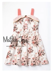 Matilda Jane Happy & Free Coconut Rose Dress Size 8 NWT - Picture 1 of 4